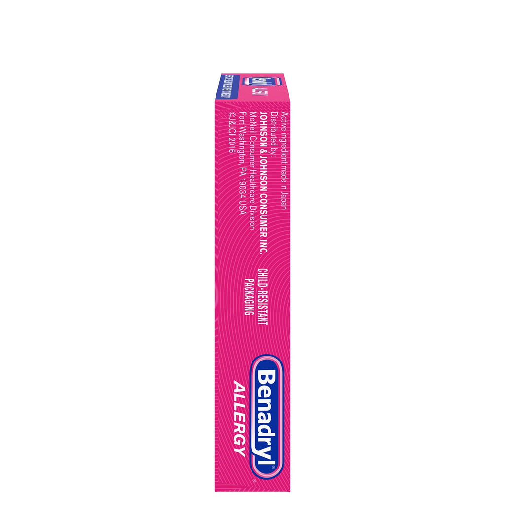 Benadryl Ultratabs Antihistamine Cold & Allergy Relief Tablets, 24 Ct W2632
