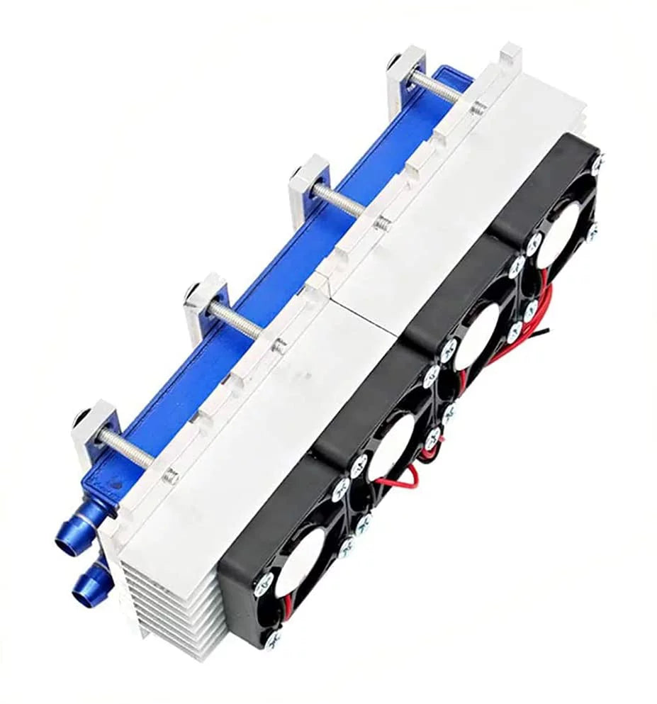 4 Chip 288W 12V Thermoelectric Peltier Cooler Water Cooling Kit V74733
