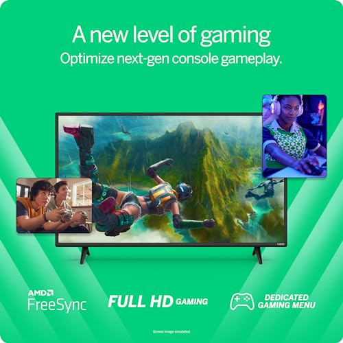 VIZIO 24-inch D-Series Full HD 1080p Smart TV with AirPlay & Chromecast, 2022 Model A794