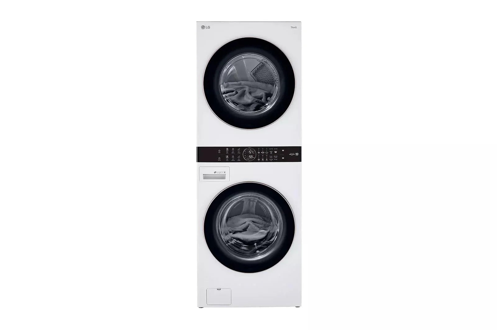 LG WKE100HWA  COMBINATION WASHER ELECTRIC DRYER Gray