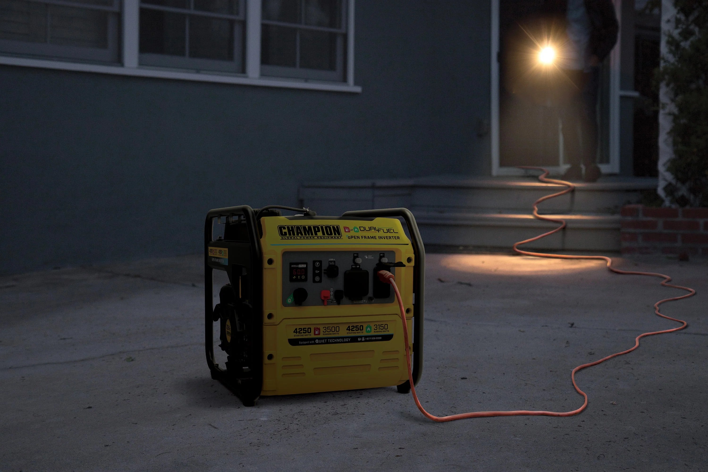 Champion Power Equipment 4250-Watt Dual Fuel Inverter Generator O22925