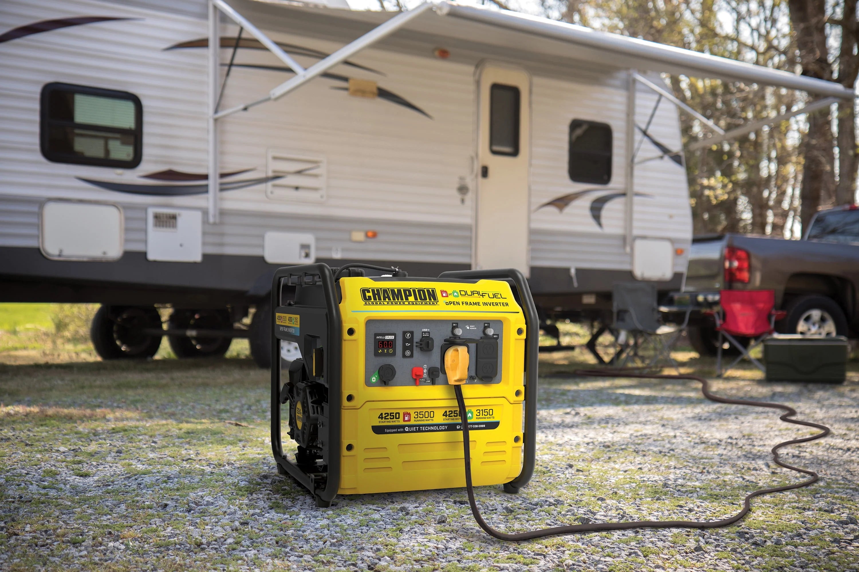Champion Power Equipment 4250-Watt Dual Fuel Inverter Generator O22925