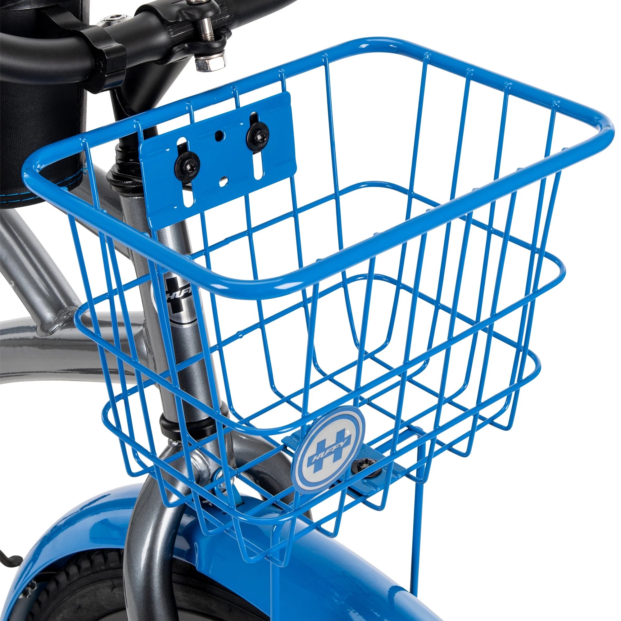 Huffy Carlisle 26-In. Cruiser Bicycle for Men, Gray and Blue R789