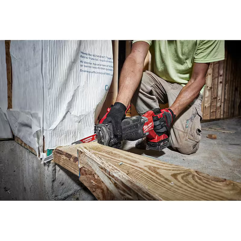 M18 FUEL 18V Brushless Cordless SAWZALL Reciprocating Saw Kit with Batteries, Charger & Case N772756