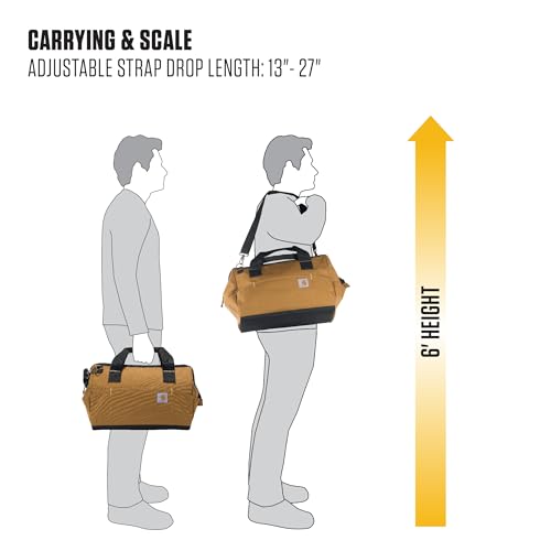 Carhartt Onsite Tool Bag, 13-Inch 15 Pocket, Water-Resistant X3174
