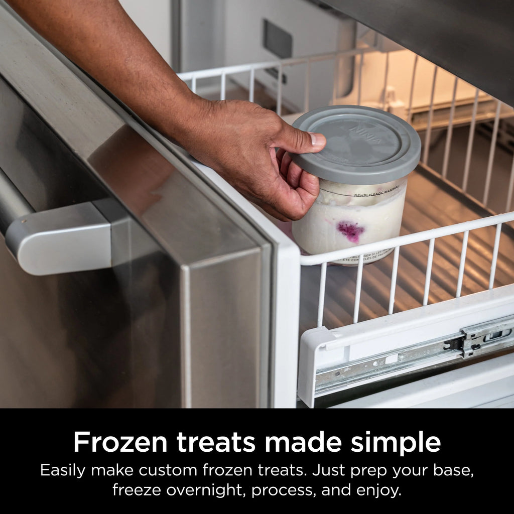 Ninja CREAMi Ice Cream Maker, 5 One-Touch Programs, 16oz Pints with Lids L538861