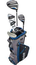 Top Flite 2019 Kids& 9-Piece Complete Set (Height 53 and Above)-Grey/Blue-Right Hand