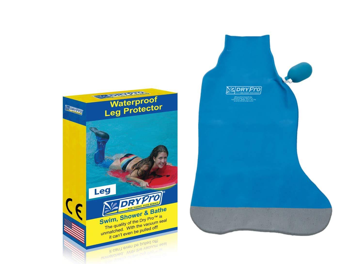 DryPro Waterproof Vacuum Sealed Half Leg Cast Cover, Small - Megean
