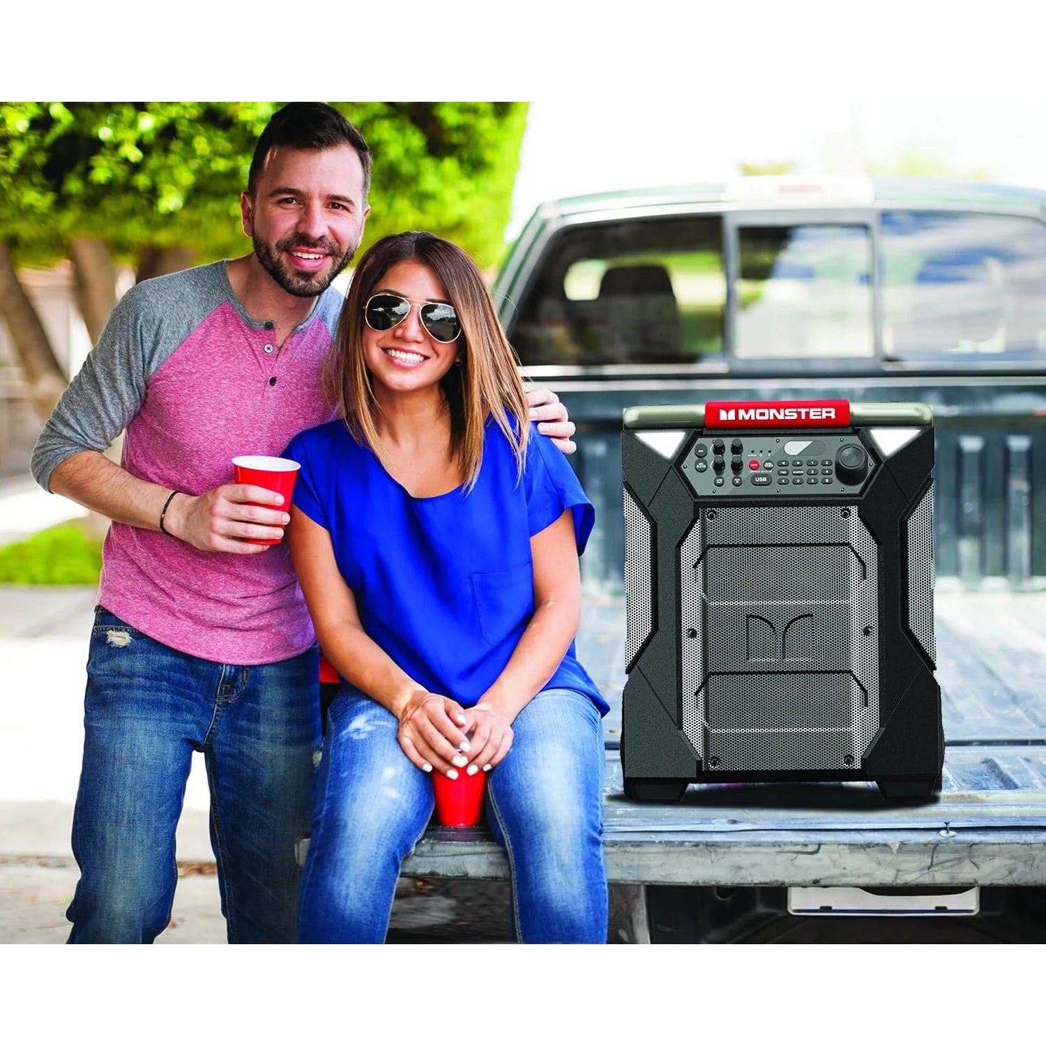 Monster Rockin' Roller 270 Portable Wireless Speaker - Gray/Black K117613