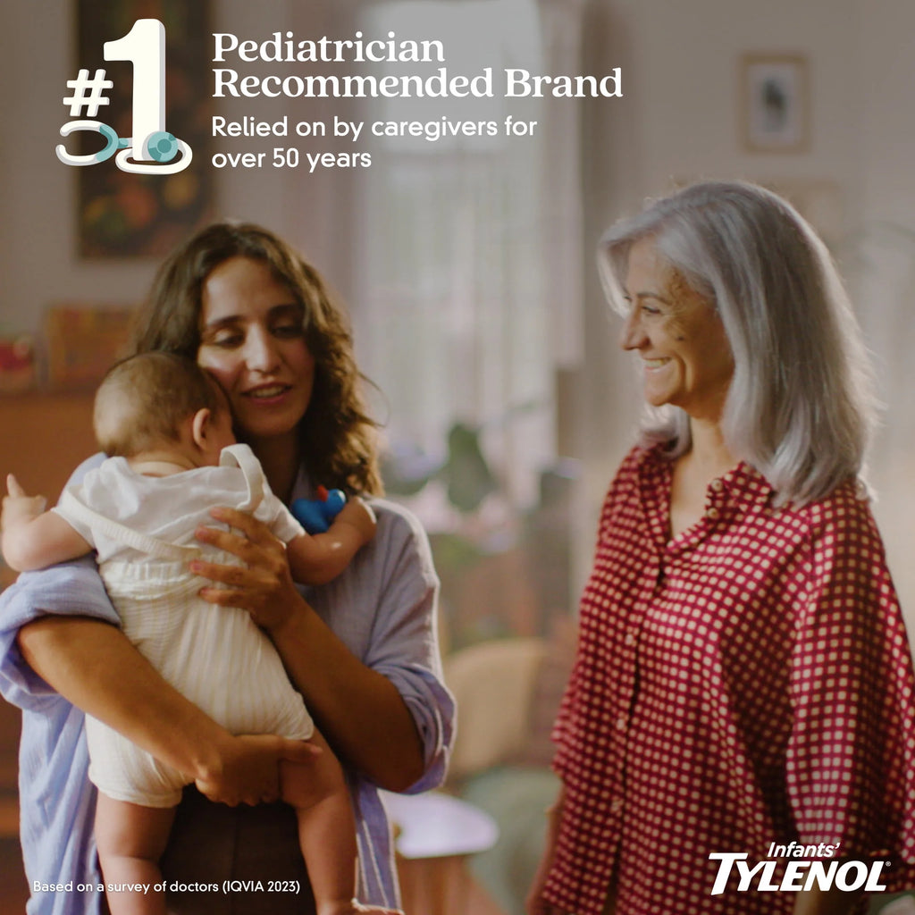 Infants' Tylenol Acetaminophen Dye-Free Cherry, 1 fl. oz H1013