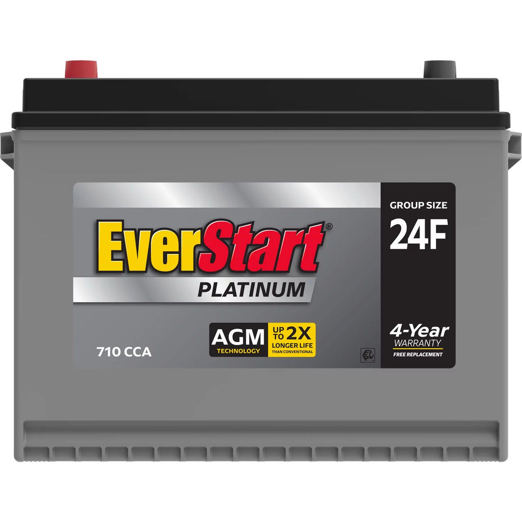 EverStart Platinum AGM Automotive Battery Group Size 24F 12V 750 CCA Y9662