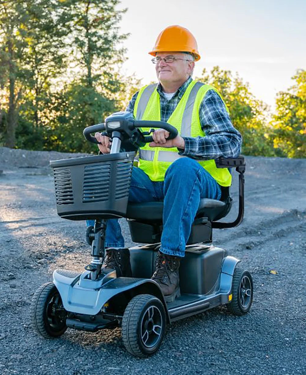 Pride Mobility Revo 2.0 4-Wheel Scooter - Blue N163