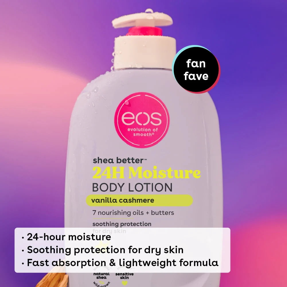 eos Shea Better Body Lotion Vanilla Cashmere 16 fl oz U249