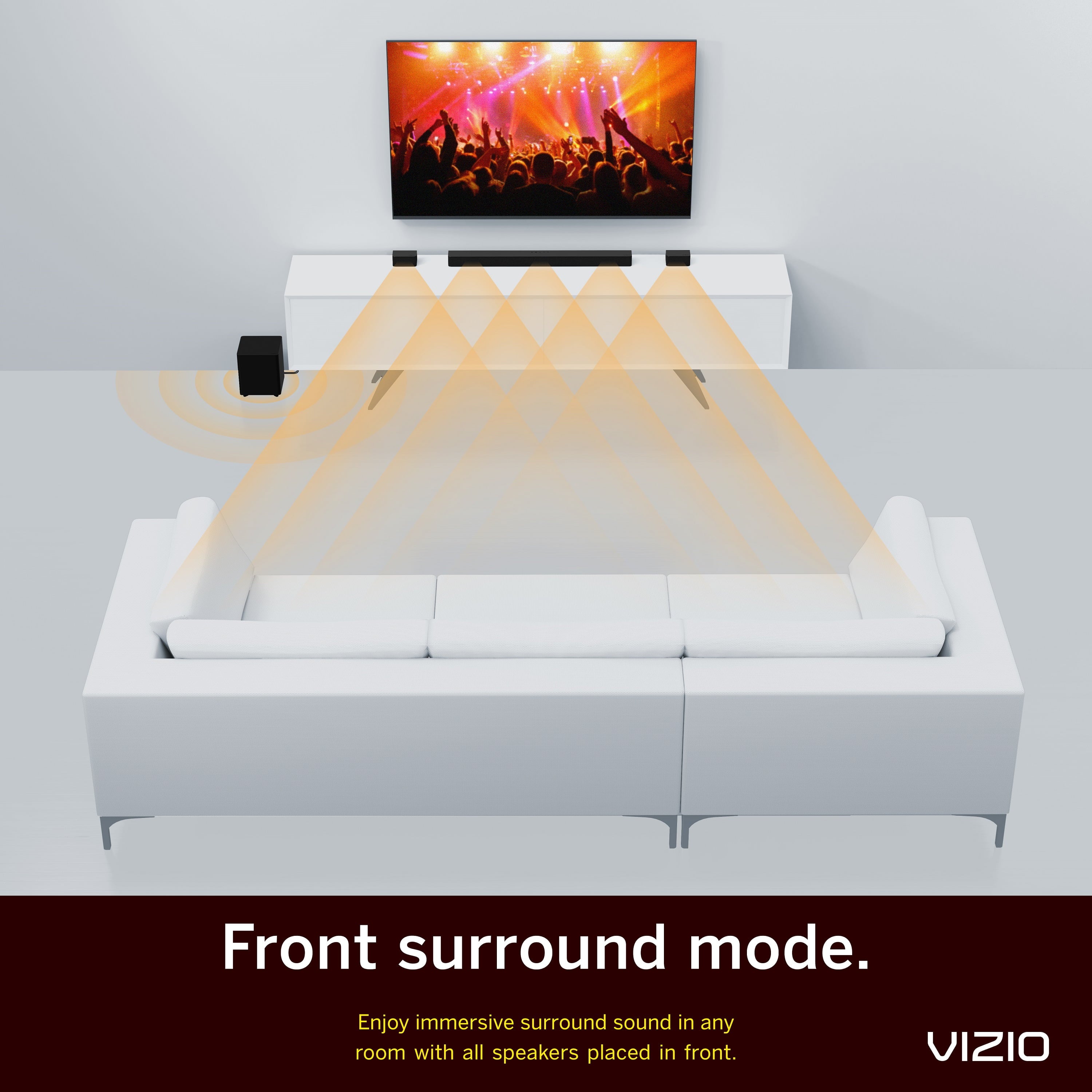 VIZIO V-Series 5.1 Sound Bar with DTS Virtual:X and Bluetooth B79742