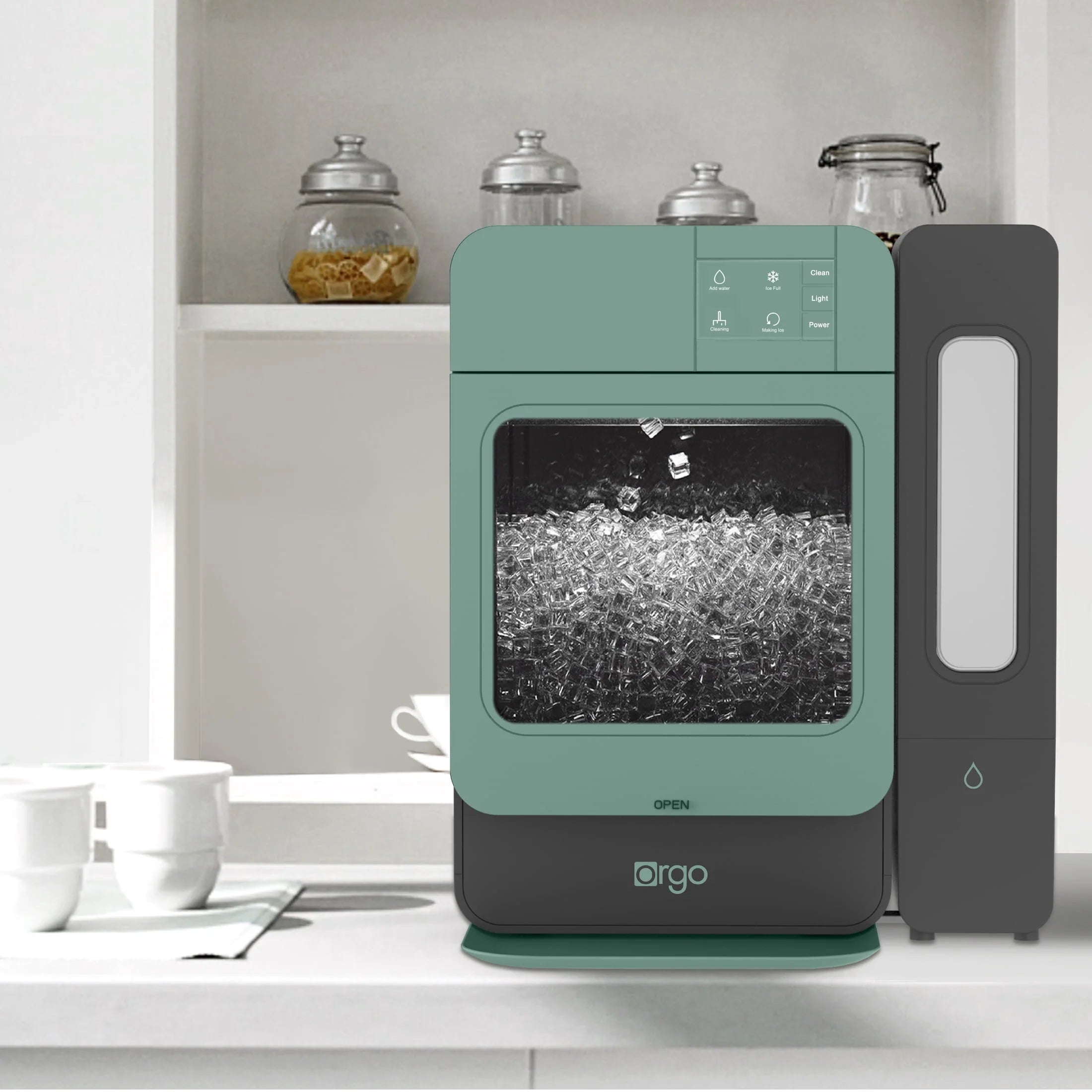 Orgo Products Sonic Countertop Nugget Ice Maker, Blue W585