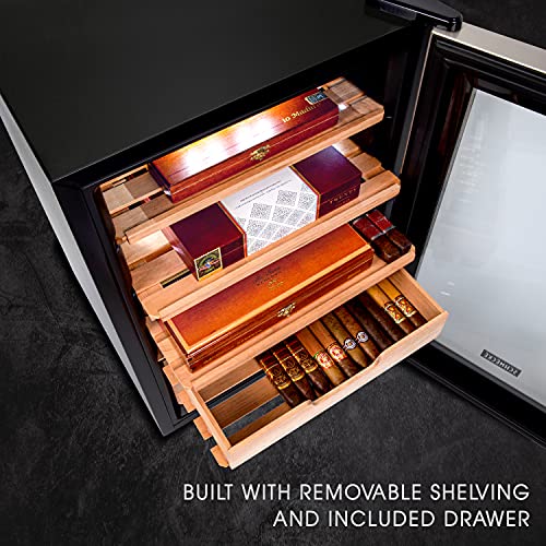 SCHMÉCKÉ 250 Cigar Cooler Humidor with Cooling, Heating & Humidity Control N533588