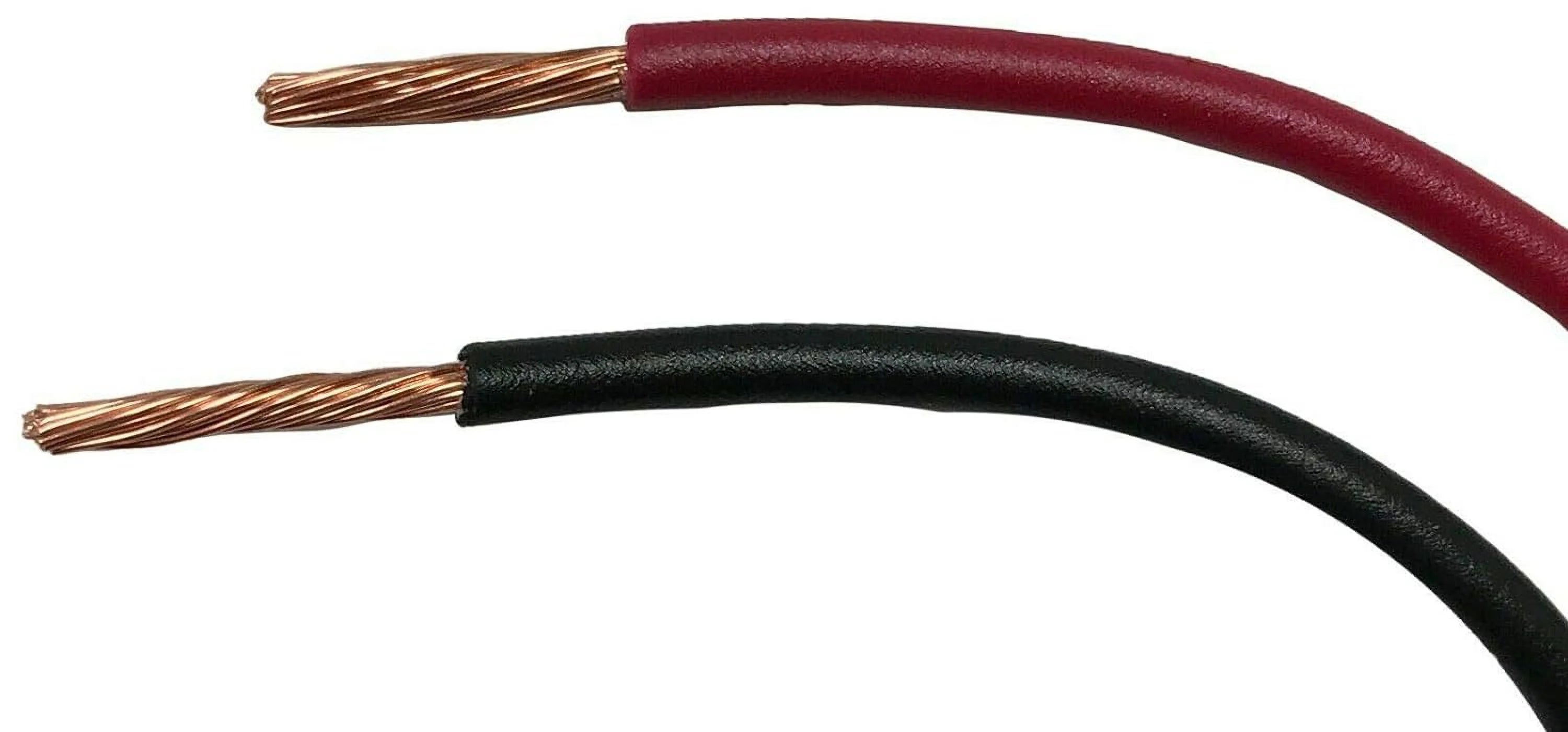 Red & Black 14 Gauge AWG Primary Electrical Wire 100 FT - Automotive Stranded Copper L454209