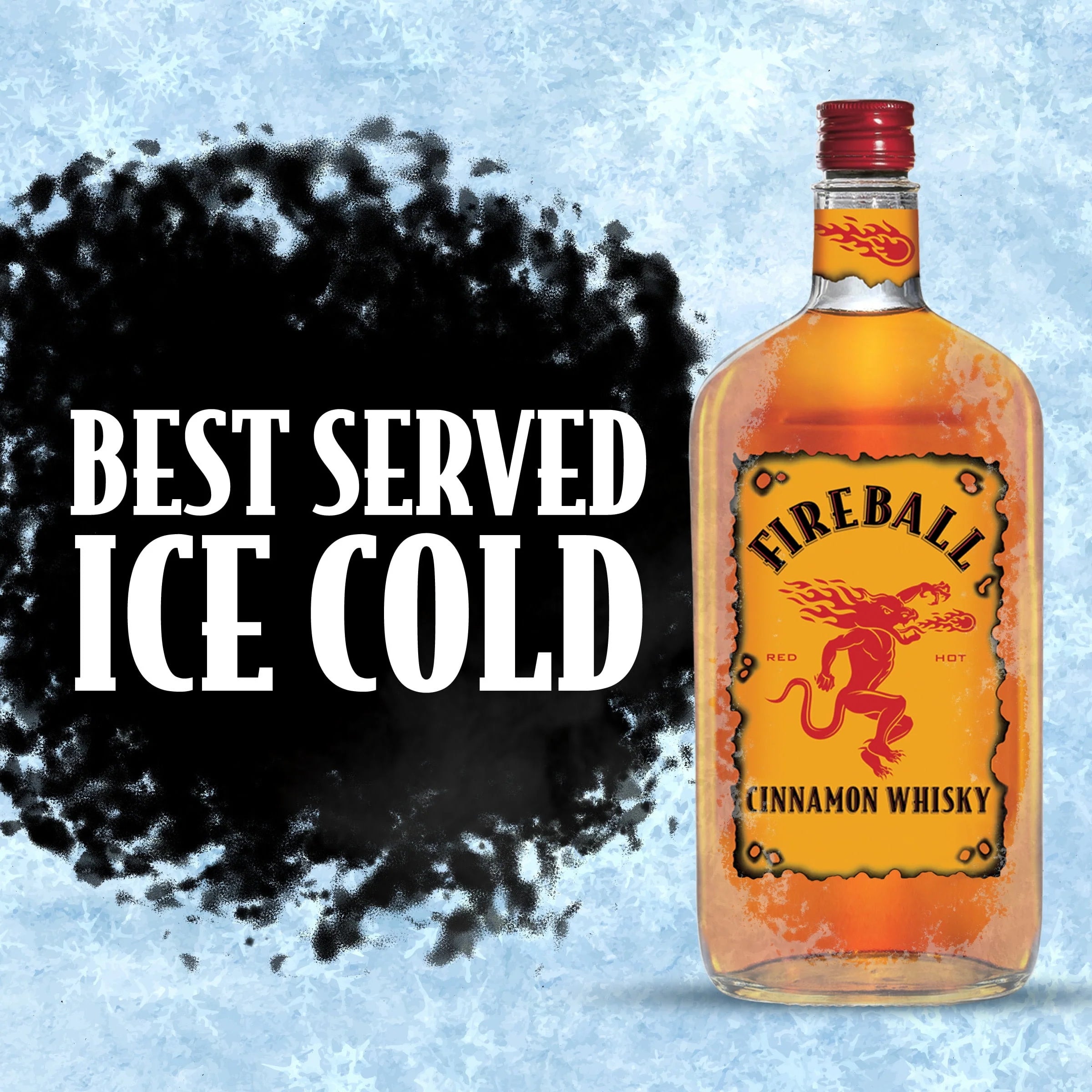Fireball Cinnamon Whiskey, 750ml, 33% Alcohol S948953