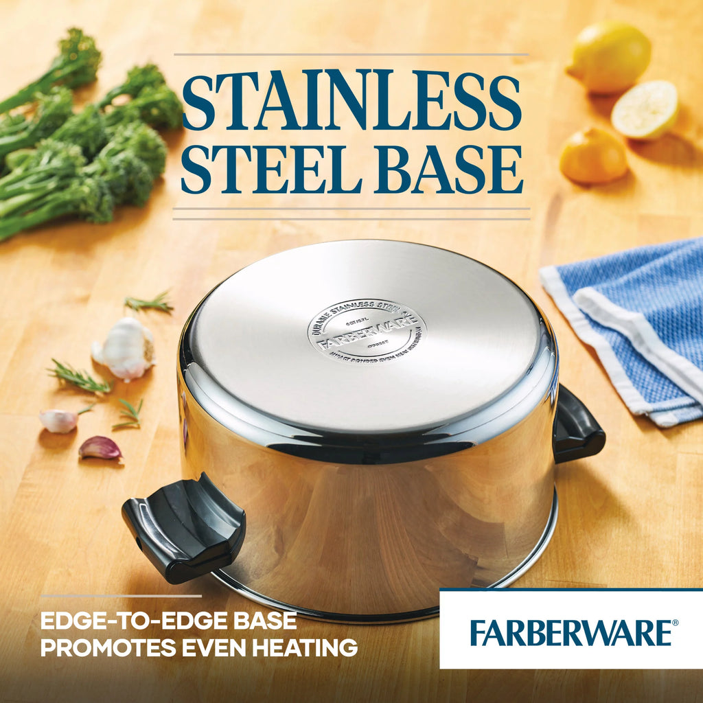 Farberware Classic 6 Quart Stainless Steel Saucepot F25317