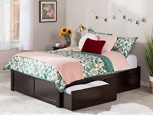 AFI Concord Platform Bed with Storage Drawers J78151