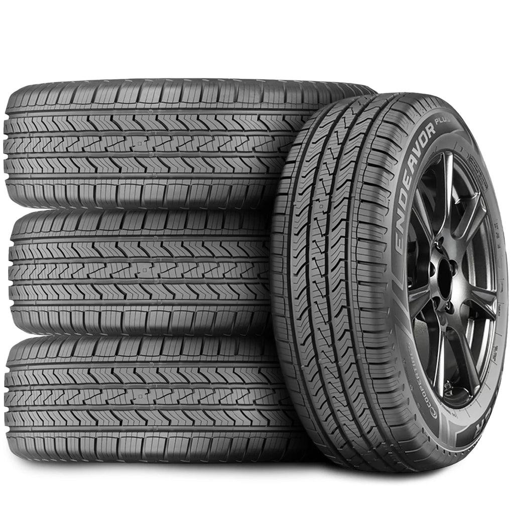 Set of 4 (FOUR) Cooper Endeavor Plus 245/55R19 107H XL AS A/S All Season Tires Fits: 2015-23 Ford Edge Titanium. 2014-16 Acura MDX SH-AWD