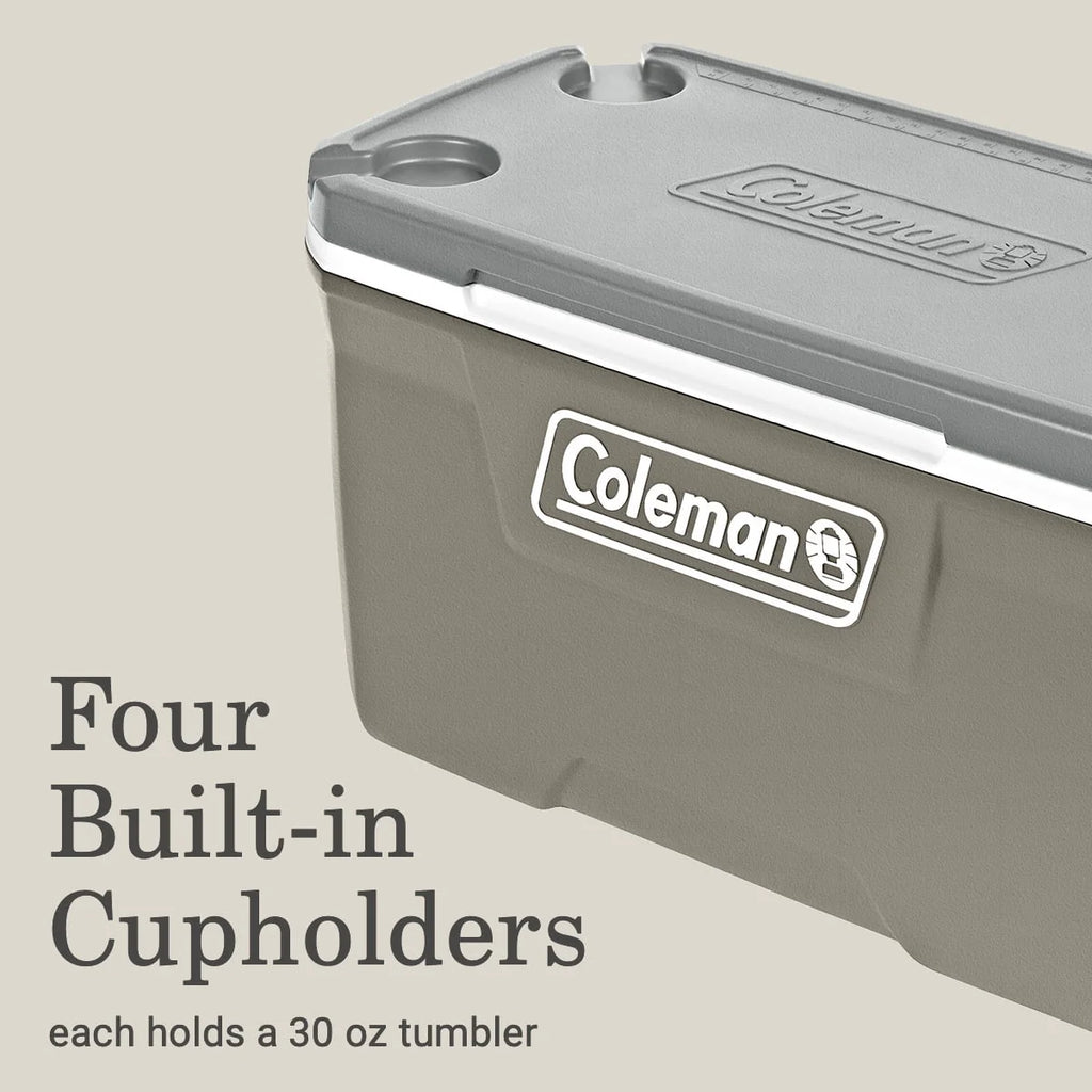 Coleman 316 Series 70QT Hard Chest Cooler, Silver Ash F678722