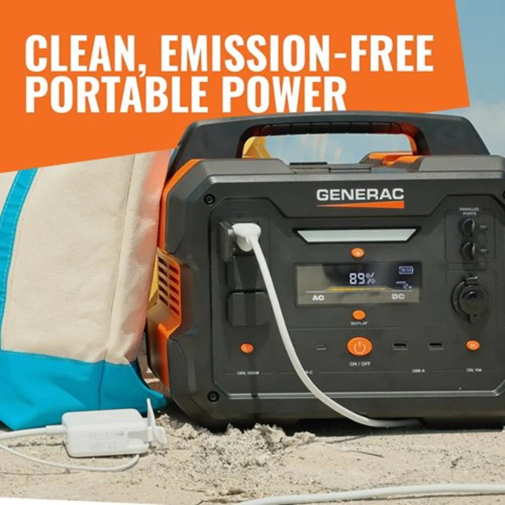 Generac 8025 Power Station 1086Wh Portable Generator D9365