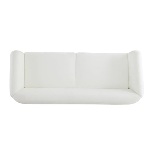 Christopher Knight Home Almab 82" Boucle 3-Seater Sofa, Wood Frame, Caramel Brown L227