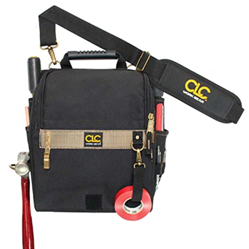 CLC Custom Leathercraft 1509 Zippered Electricians Tool Pouch, 21 Pocket, Black O688081