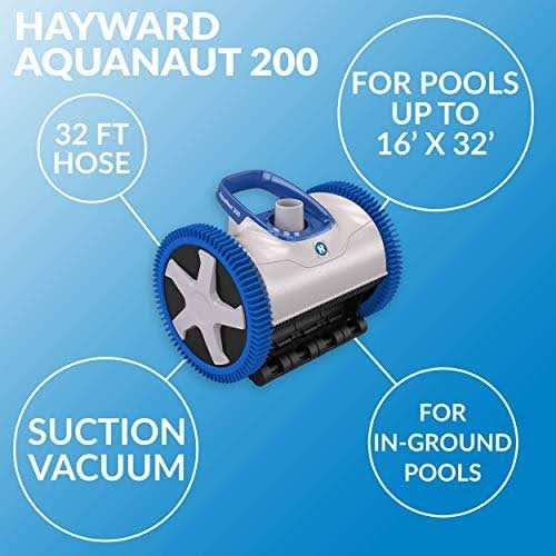 Hayward W3PHS21CST Aquanaut 200 Suction Pool Cleaner V673