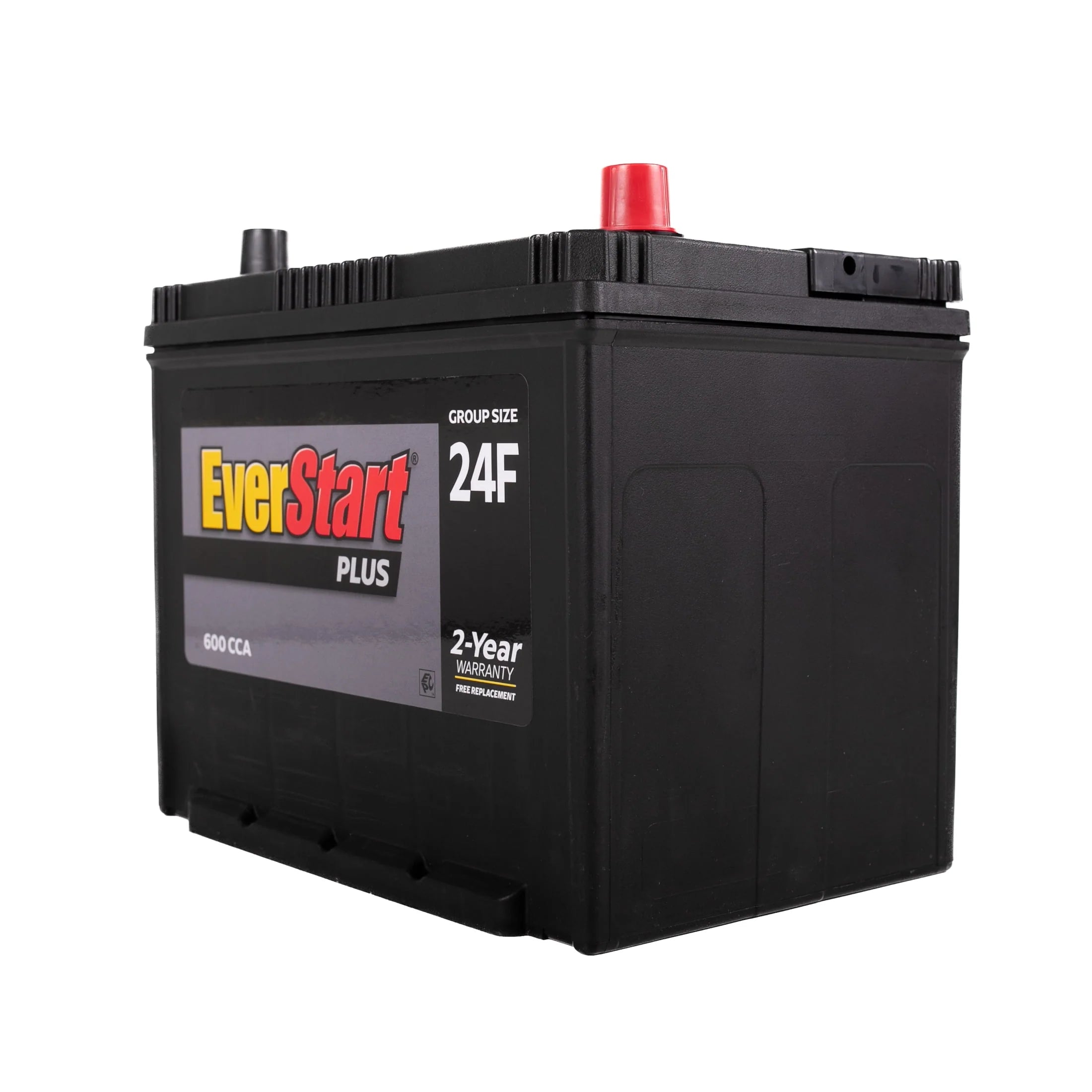 EverStart Plus Lead Acid Automotive Battery Group Size 24F 12V 600 CCA R365