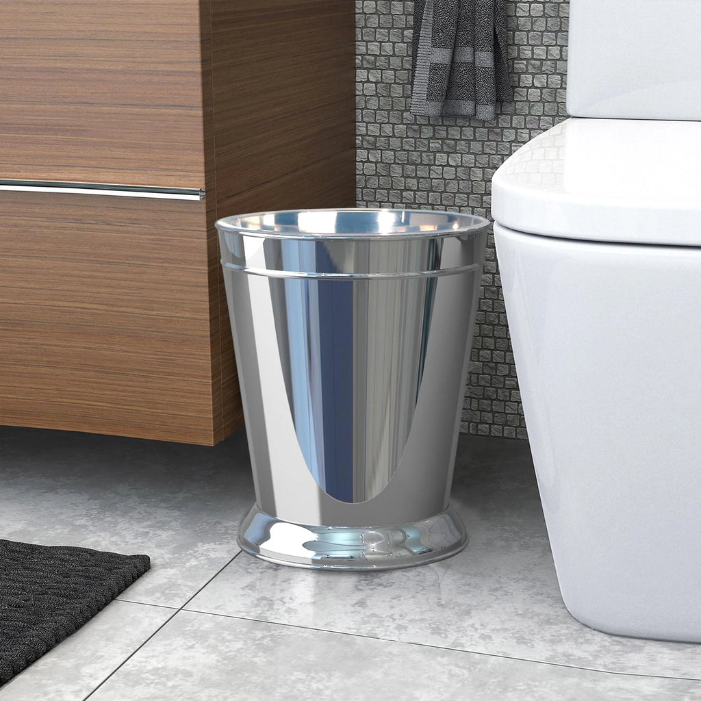 nu steel Timeless Decorative Stainless Steel Trash Can for Bathroom W234