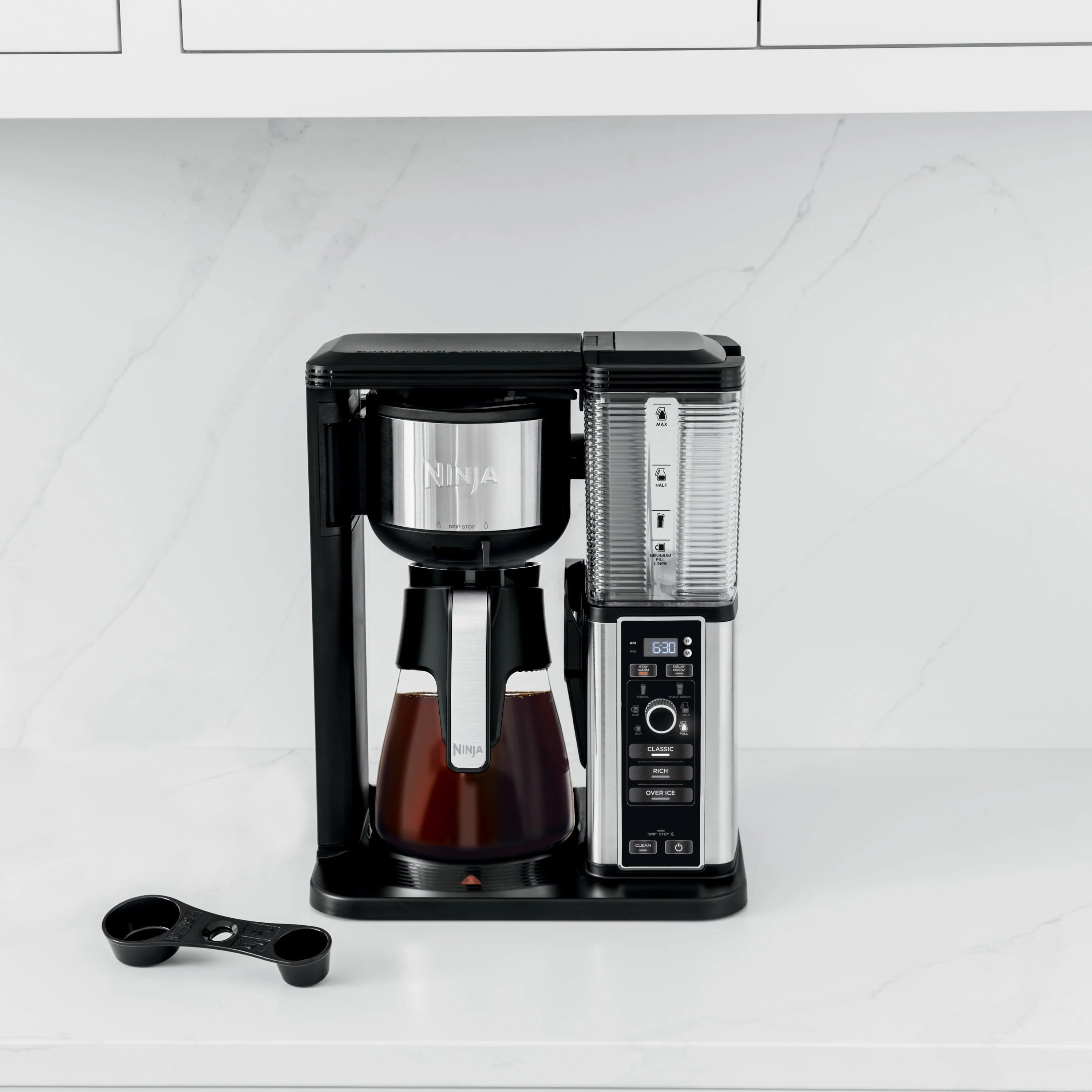 Ninja CM300 Hot & Iced Coffee Maker, Single Serve, Stainless Steel N652790