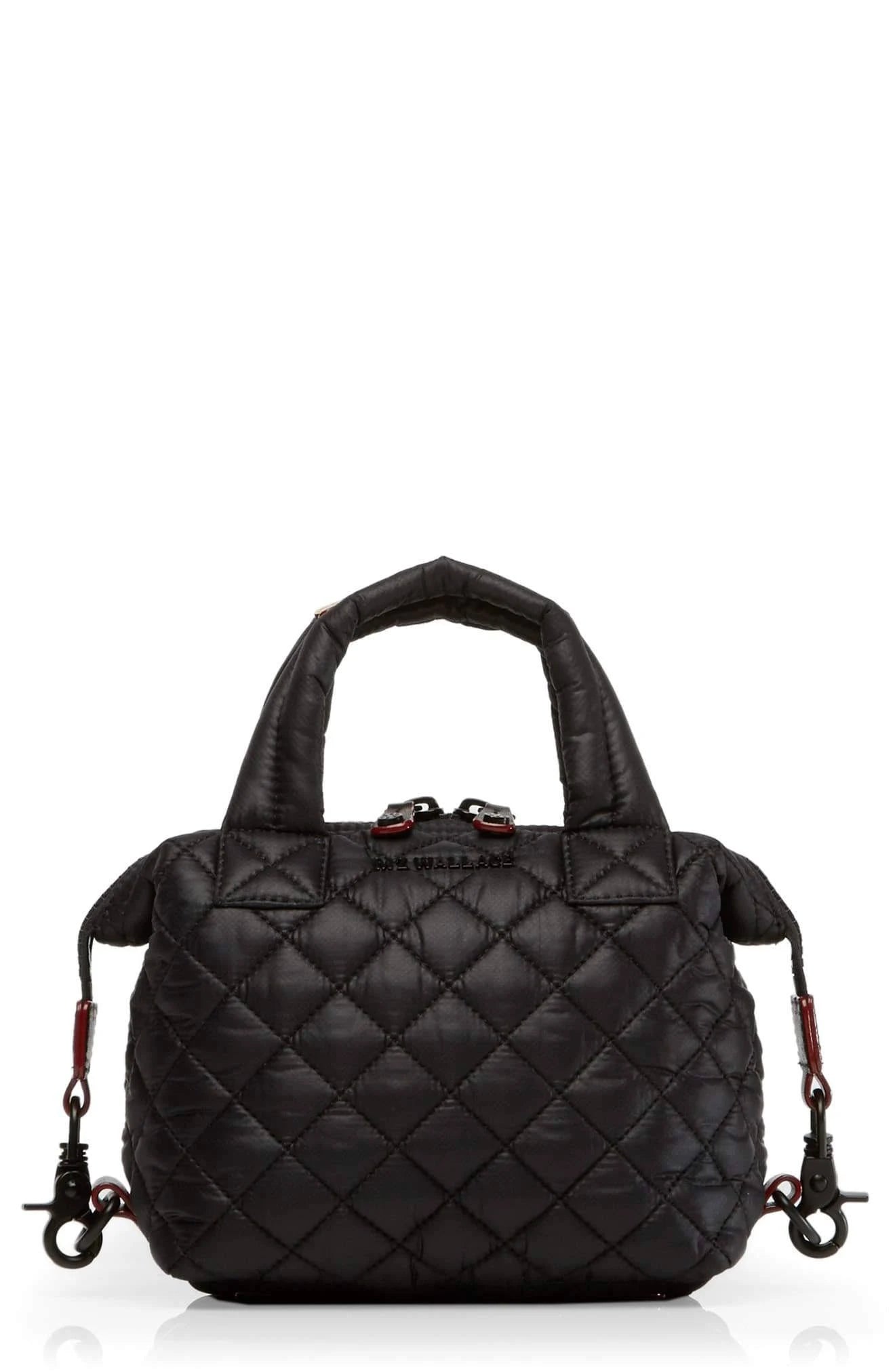MZ Wallace Micro Sutton Bag - Black - Megean