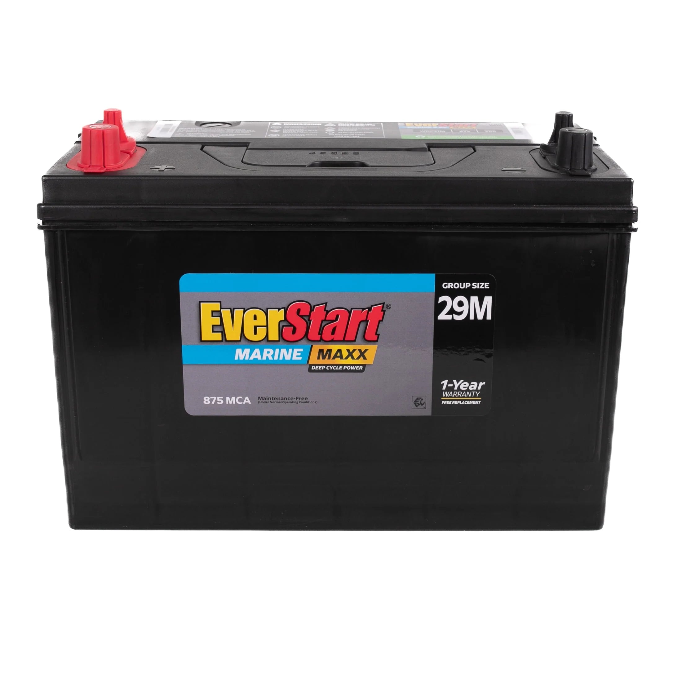 EverStart Maxx Lead Acid Marine & RV Deep Cycle Battery, Group Size 29DC D494