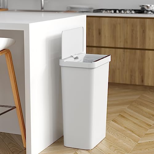 iTouchless 13 Gallon Sensor Trash Can 2.0 Stainless Steel W51921