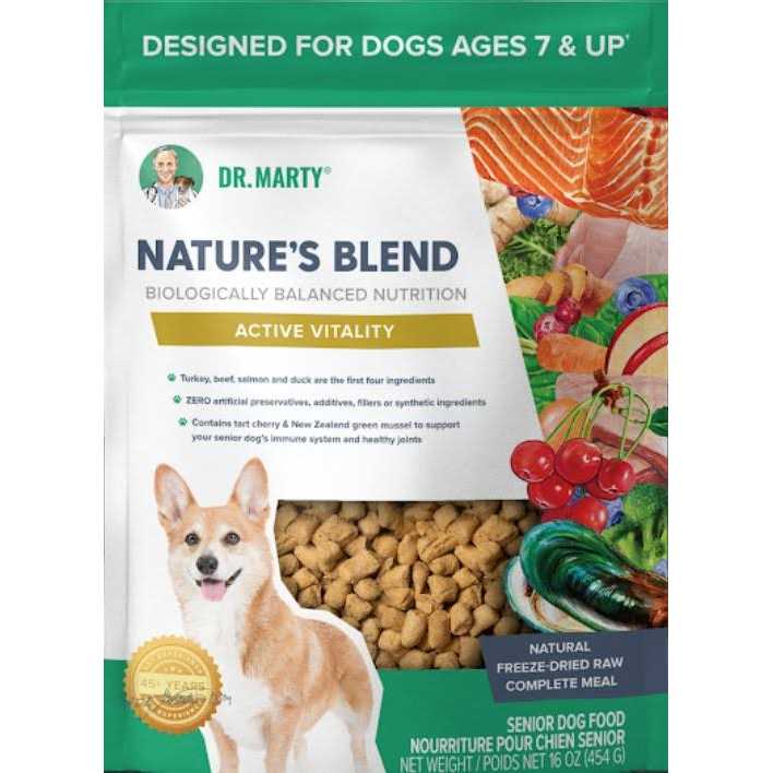 Dr. Marty Nature’s Blend Active Vitality Freeze Dried Raw Dog Food U549