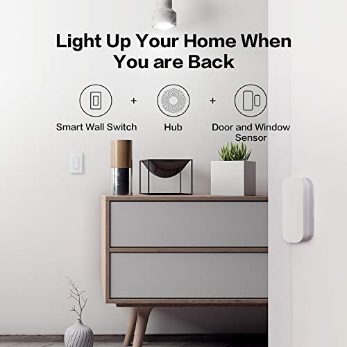 Aqara Smart Light Switch No Neutral Single Rocker, Zigbee, Requires Aqara Hub B510422