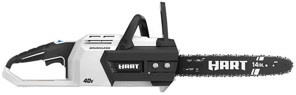 HART 40-Volt 14-inch Brushless Chainsaw Kit with 4.0Ah Battery S7085