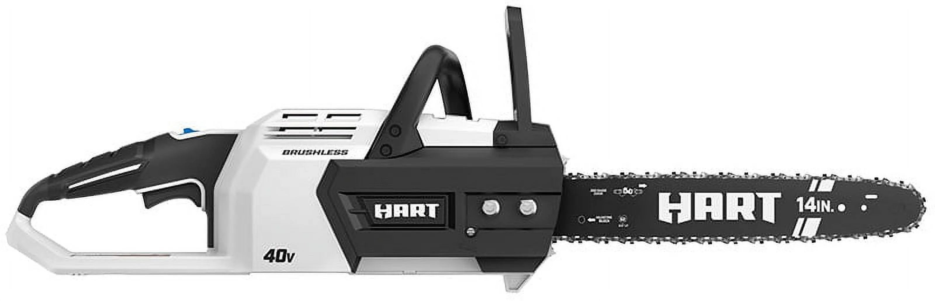 HART 40-Volt 14-inch Brushless Chainsaw Kit with 4.0Ah Battery S7085