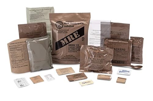 Wornick MRE Meals Ready to Eat 12 Pack Emergency Food Supply Y697