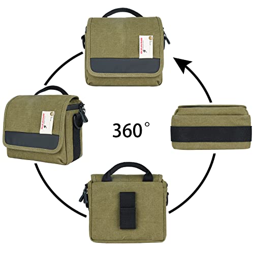 Besnfoto Camera Bag Small DSLR Shoulder Bag Waterproof Crossbody W879210