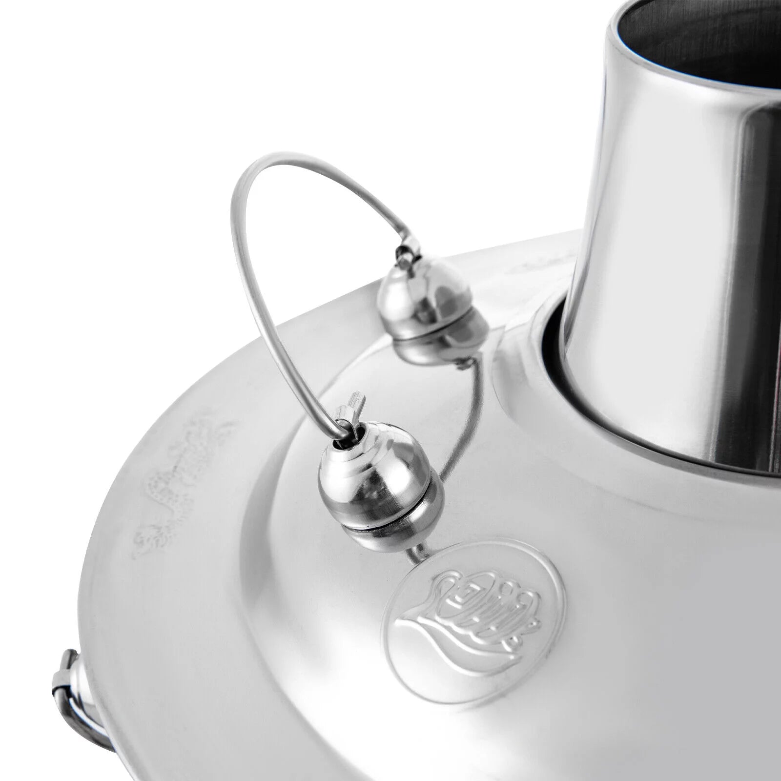 LKS-8380 Chinese Style Stainless Steel Shabu Hot Pot 1.9QT A669437