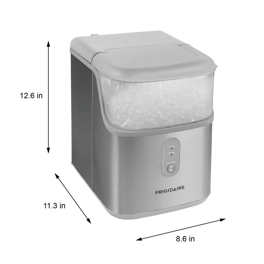 Frigidaire 33 Lbs. Nugget Ice Maker - Black Stainless Steel W875