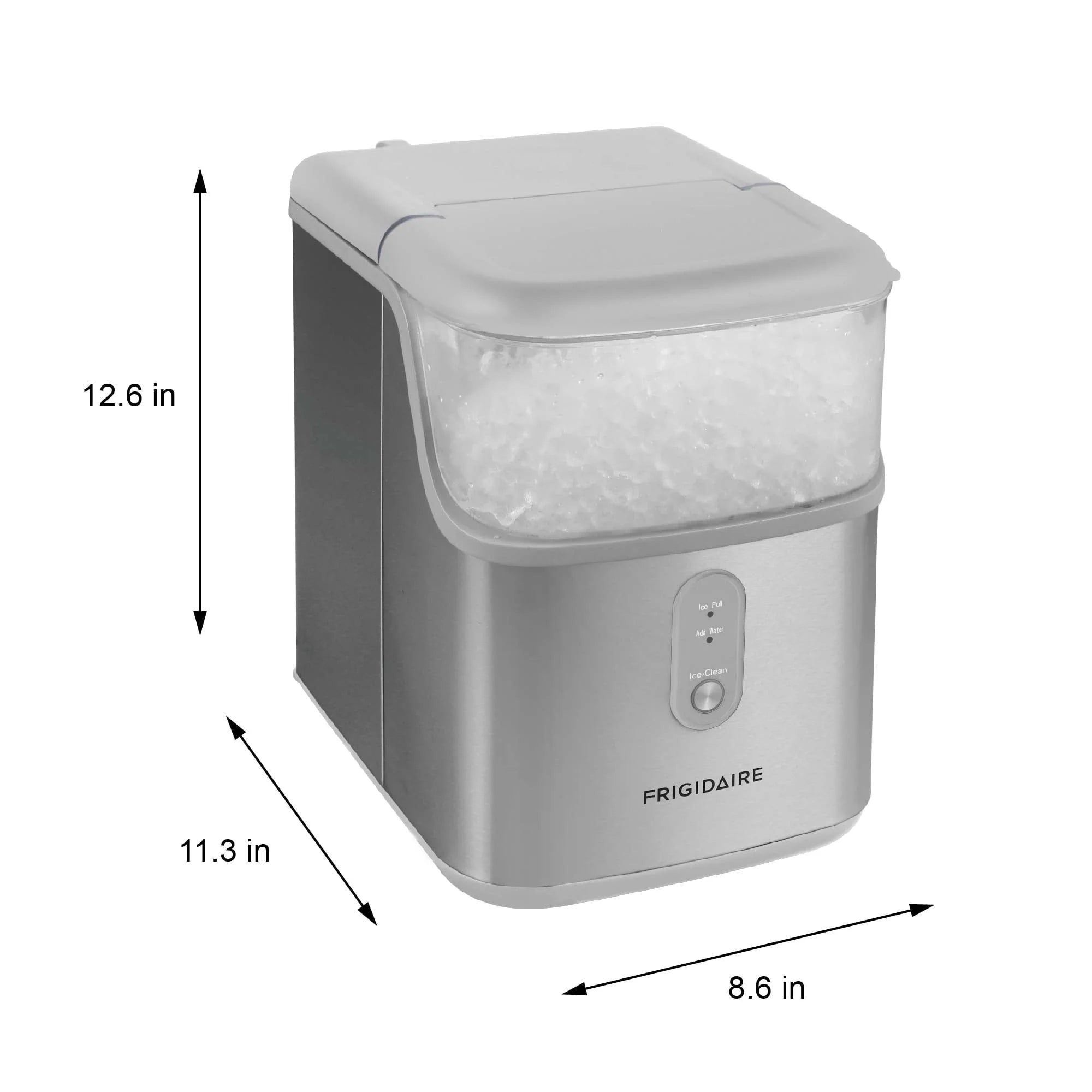 Frigidaire 33 Lbs. Nugget Ice Maker - Black Stainless Steel W875