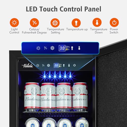 Electric Humidor Cabinet 35L with Digital LED Screen and Humidity Control C6096