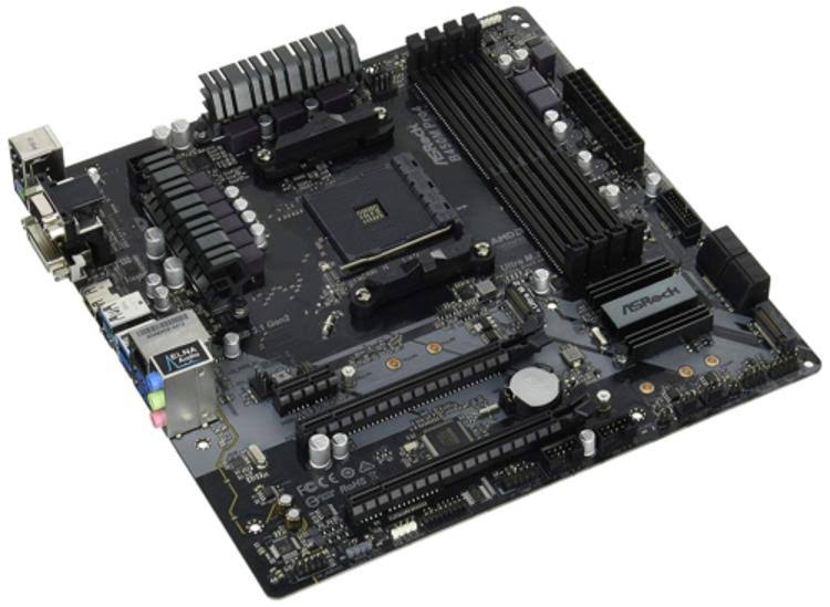 ASRock MicroATX Motherboard B450M Pro4