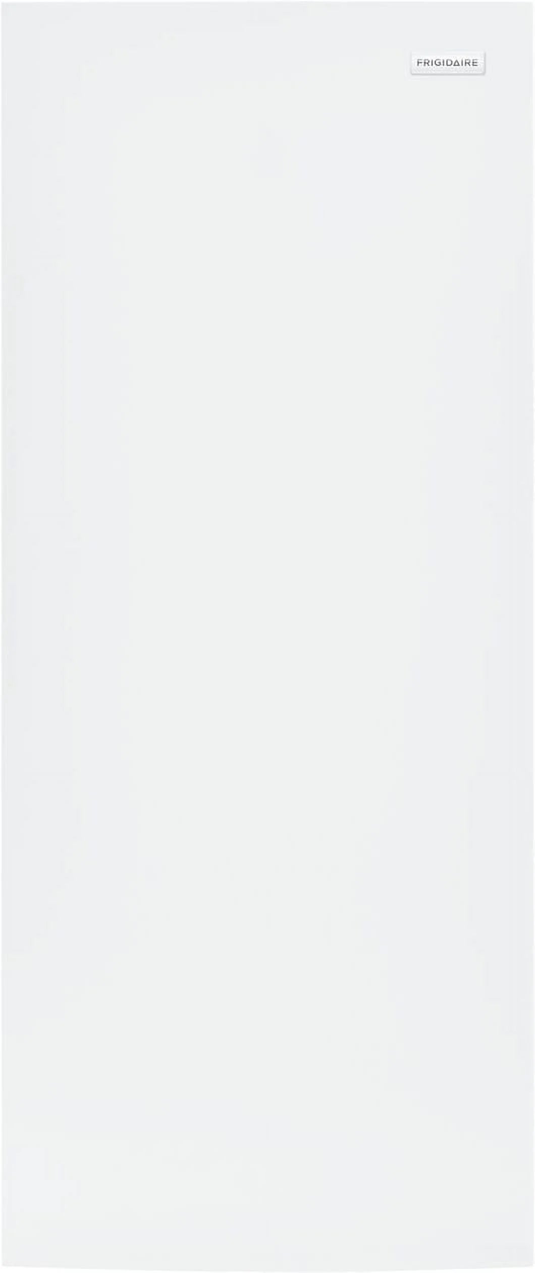 Frigidaire FFFU16F2VW 28 Upright Freezer with 15.5 cu. ft. Capacity Power Outage Assurance EvenTemp Cooling System Door Ajar Alarm in White