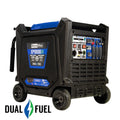 DuroMax XP9000iH 9,000 Watt Portable Dual Fuel Inverter Generator with CO Alert