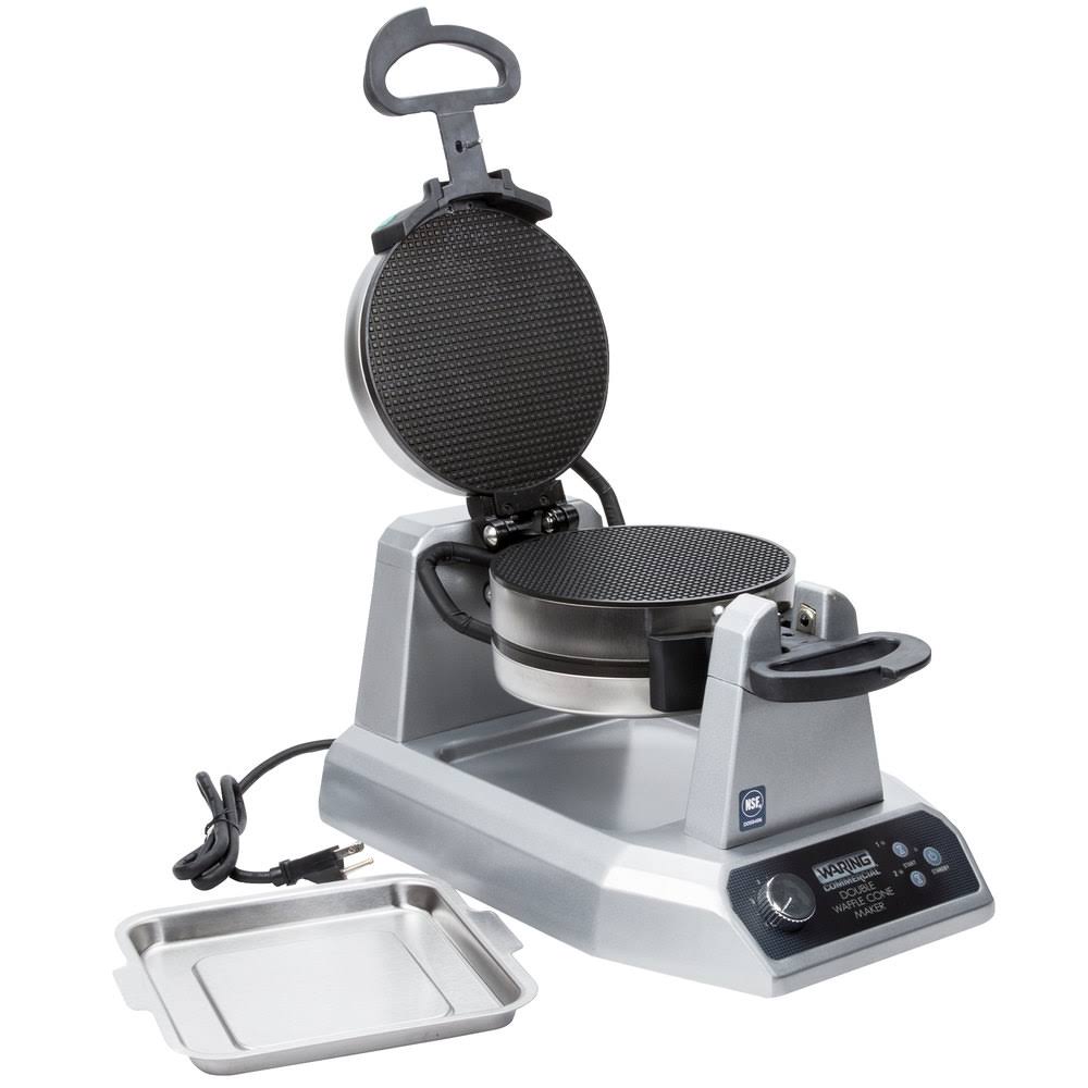 Waring WWCM200 Double Waffle Cone Maker - 120V P798243